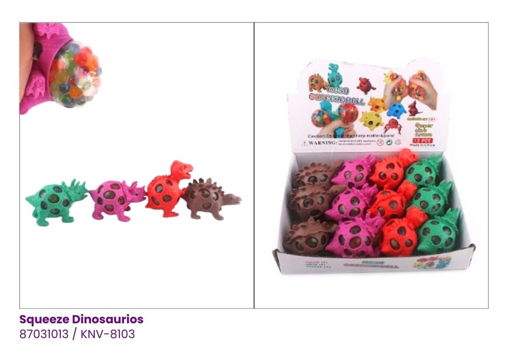 SQUEEZE DINOSAURIO
