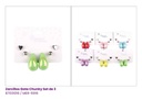ZARCILLOS CHUNKY GOTAS SET DE 3