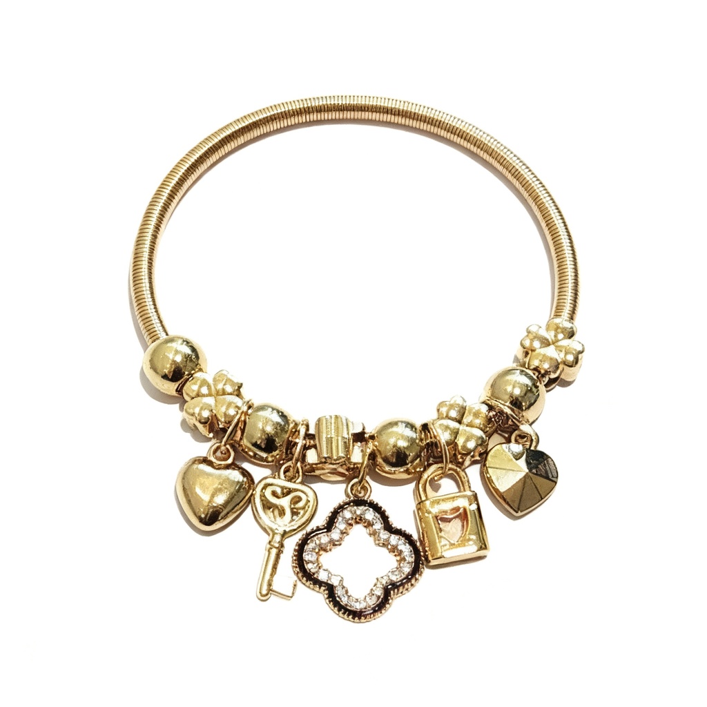 PULSERAS PANDORA TREBOL