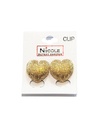ZARCILLOS A PRESION CLIP CORAZON (2,2 CM)