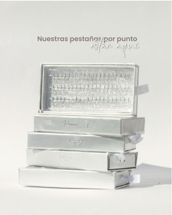 PESTAÑAS POR PUNTO, 3 TAMAÑOS