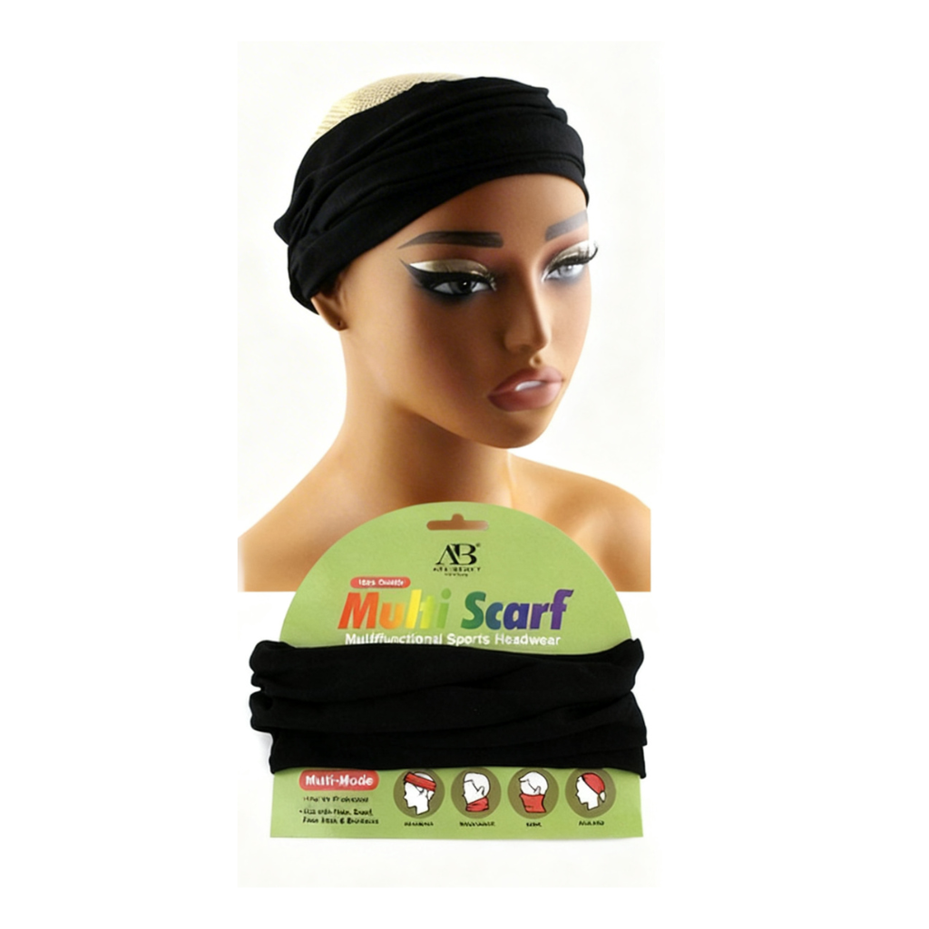 BANDANA MULTI SCARF NEGRA
