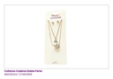 COLLARES CADENA DOBLE PERLA