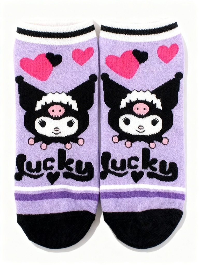 MEDIAS TOBILLERAS KUROMI