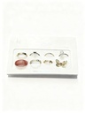 ANILLOS MARIPOSA SET DE 8