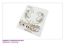 ARGOLLAS Y EAR CUF SET DE 4