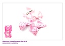 GANCHOS LAZOS SET DE 2 PARES CORAZON