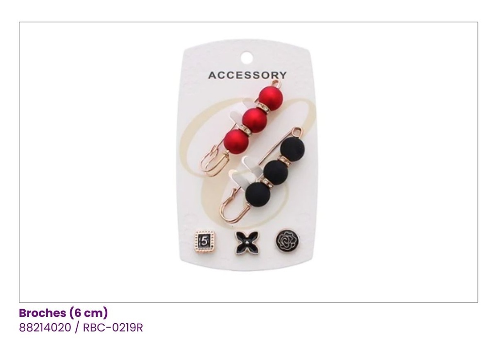 PRENDEDORES BROCHES