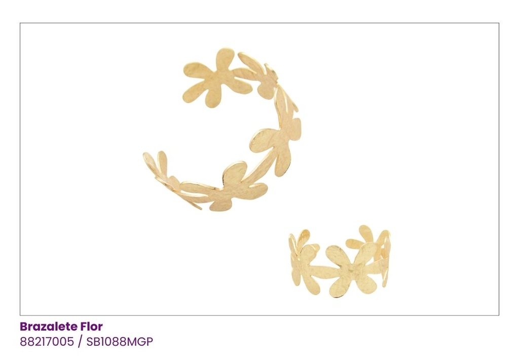 BRAZALETES PULSERAS FLOR