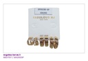 ARGOLLAS SET PEQUEÑAS DE 3
