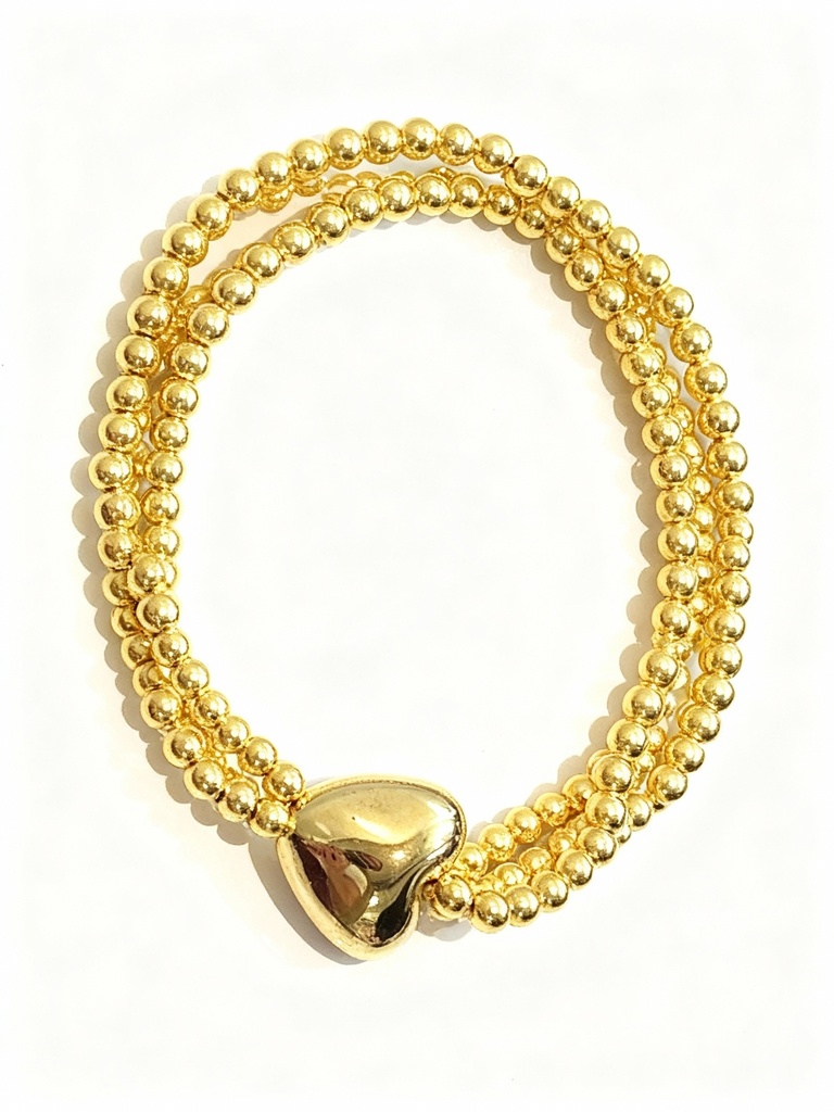 PULSERAS BALINES CORAZON