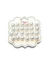 ZARCILLOS TOPITOS PERLAS SET DE 12 