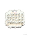 ZARCILLOS TOPITOS PERLAS SET DE 12 