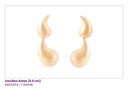 ZARCILLOS CHUNKY GOTAS DOBLE (6.5 CM)