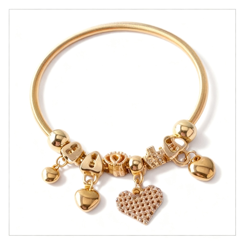 PULSERAS PANDORA CORAZON