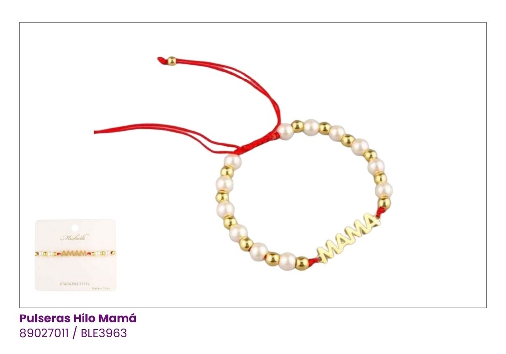 PULSERA HILO BALIN MADRE 