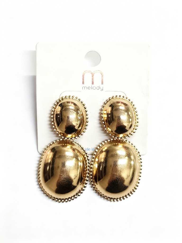 ZARCILLOS CHUNKY GRANDES OVALO