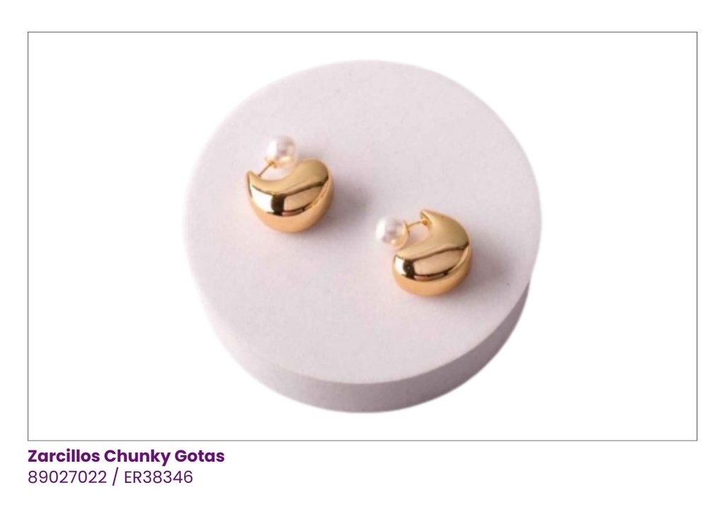 ZARCILLOS DOBLE PERLA