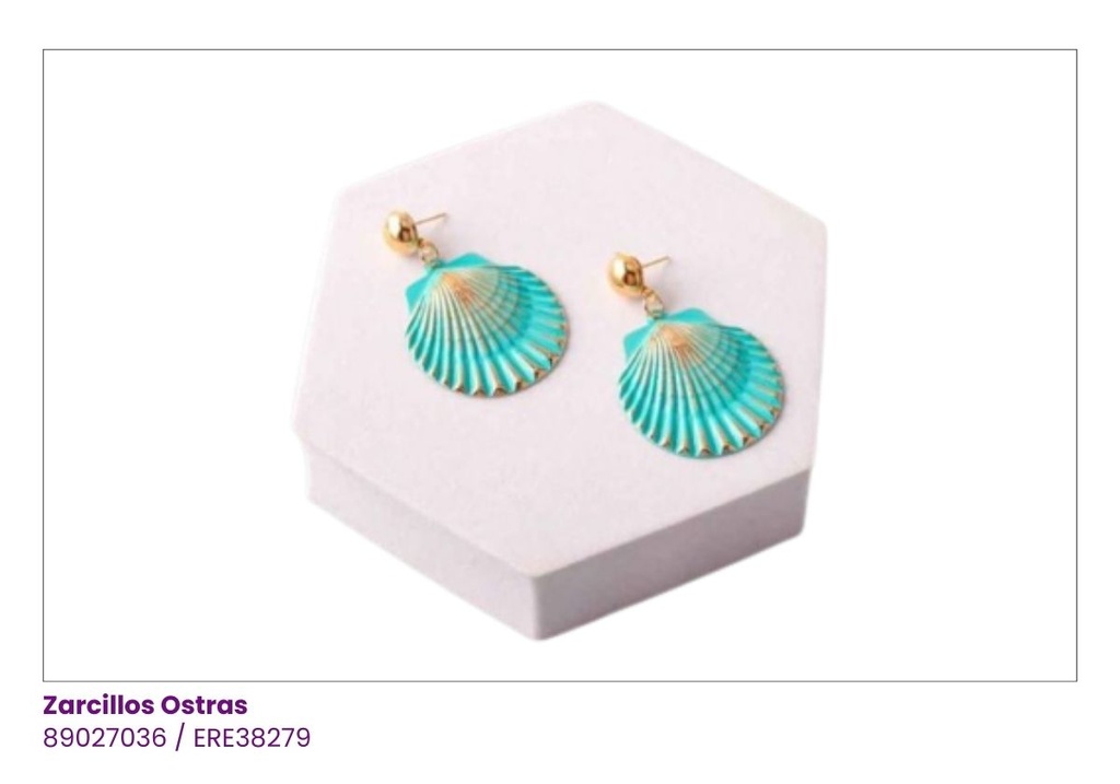 ZARCILLOS OSTRA COLORES