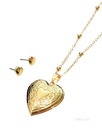 COLLARES RELICARIOS CORAZON  