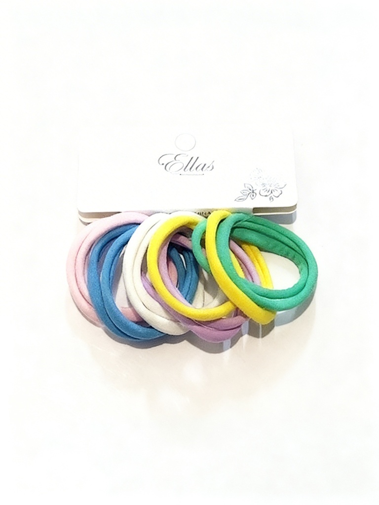 COLAS LYCRA PASTELES SET DE 12 (6CM)