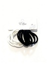 COLAS LYCRA BLANCO Y NEGRO SET DE 12 (6 CM)