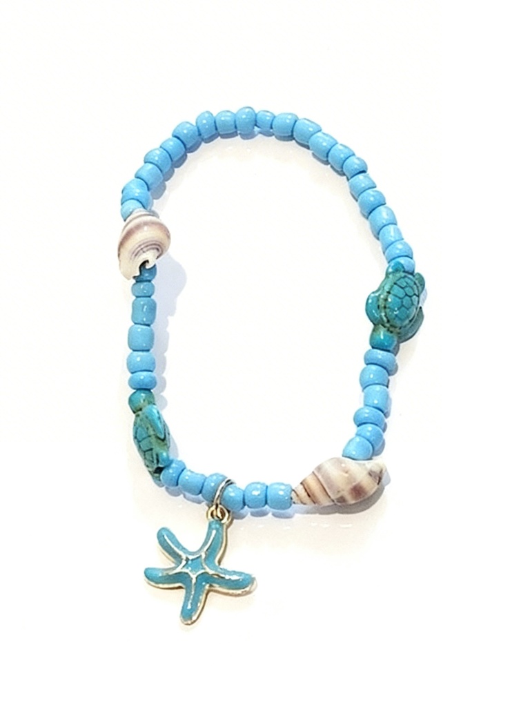PULSERAS ESTRELLA DEL MAR COLORES