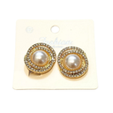 ZARCILLOS A PRESION STRAS PERLA