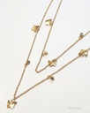 COLLARES MARIPOSA SET DE 2