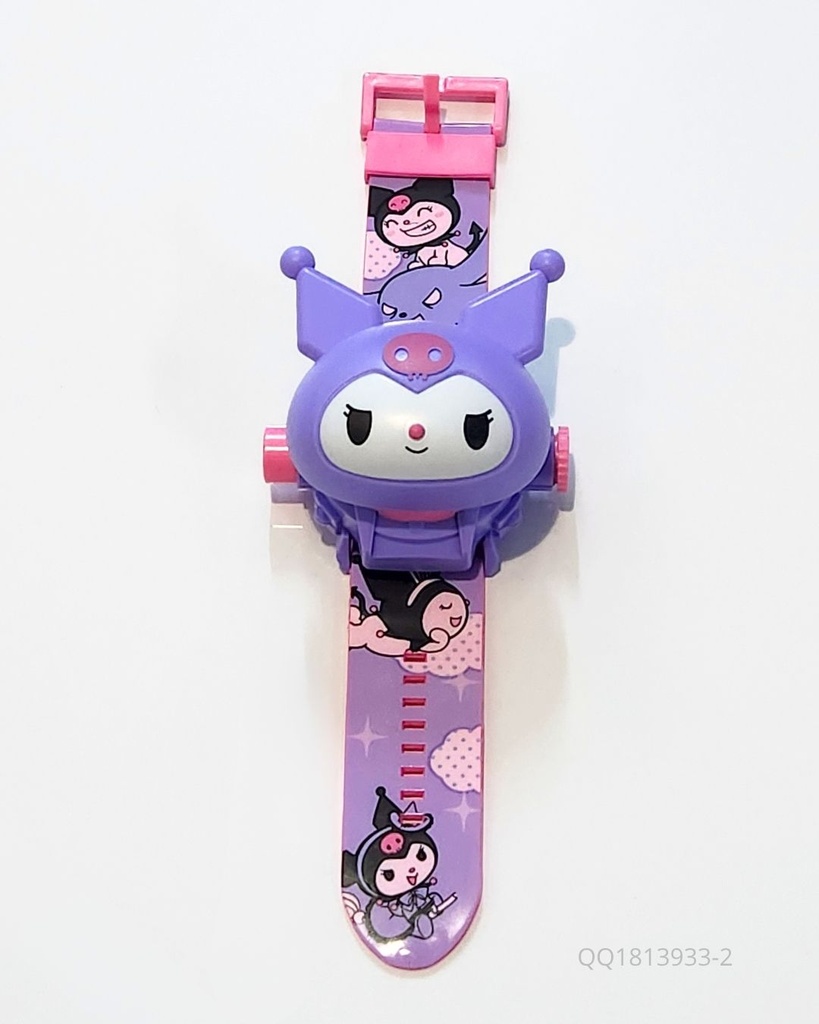RELOJ PROYECTOR KUROMI 
