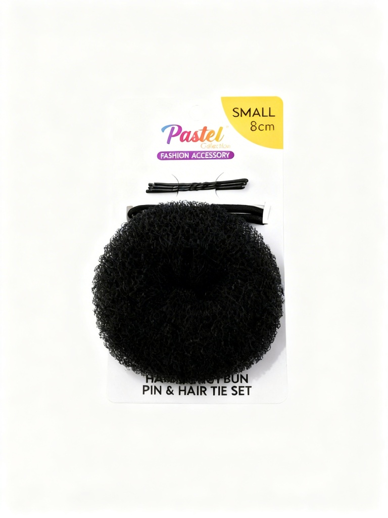 DONA PARA EL CABELLO NEGRA (8 CM)