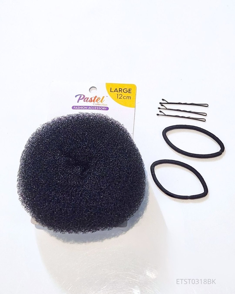 DONAS PARA CABELLO NEGRAS (12 CM)