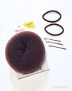 DONAS PARA EL CABELLO NEGRAS Y MARRON (12 CM)