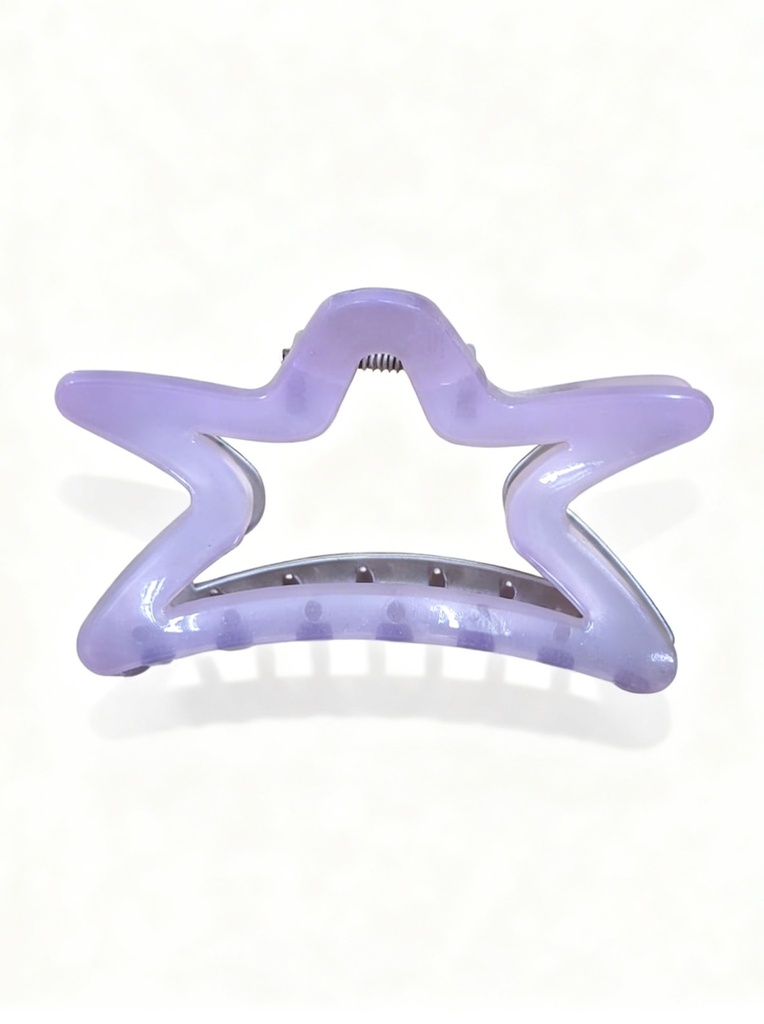 GANCHETAS ACRILICAS ESTRELLAS PASTEL