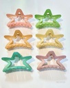 GANCHETAS ACRILICAS ESTRELLAS PASTEL