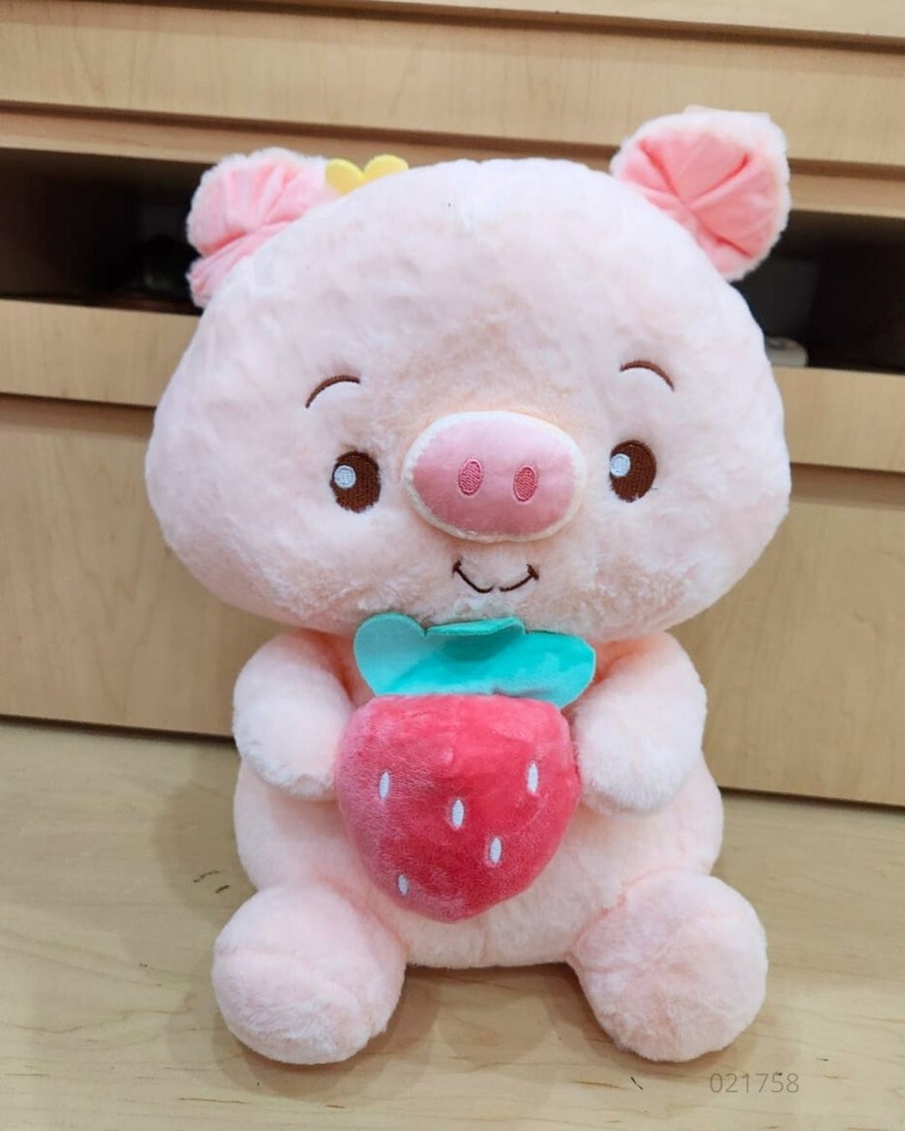 PELUCHES SURTIDOS OSO PANDA / PINGUINO / CERDITO MEDIANO (40 CM)