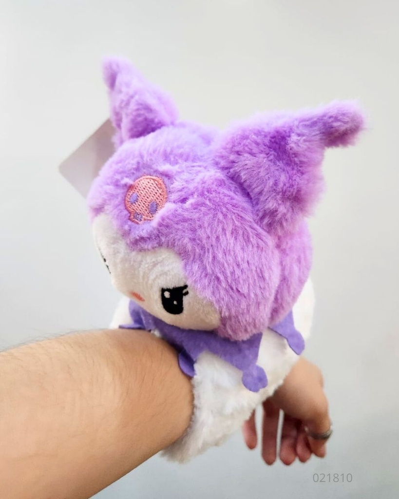 PELUCHES BRAZALETE KUROMI SANRIO 