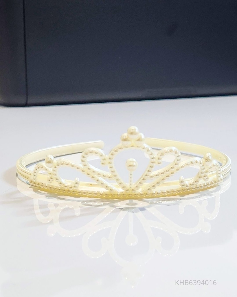 DIADEMA CORONA PERLA NIÑA