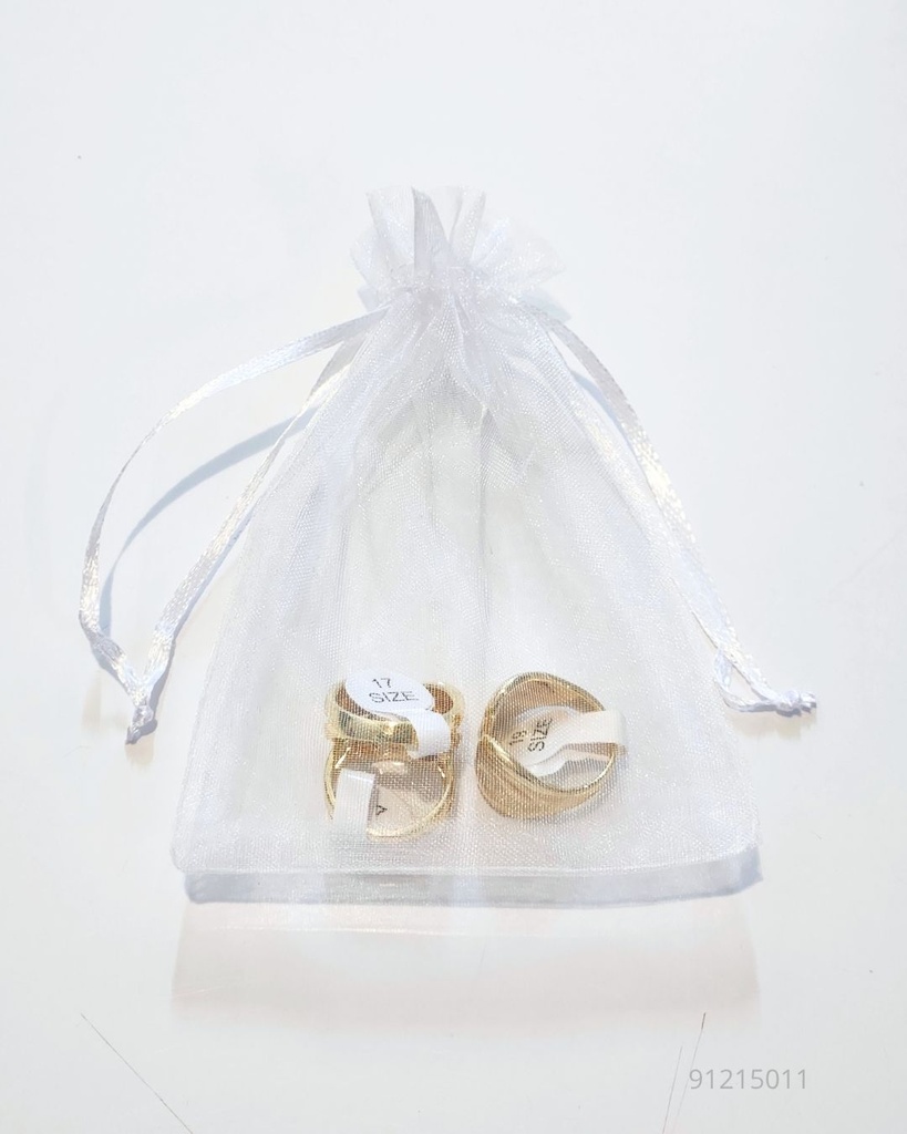 BOLSAS ORGANZA BLANCAS PEQUEÑAS
