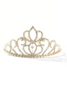 TIARAS CORONAS DORADA (HHL-6703G)