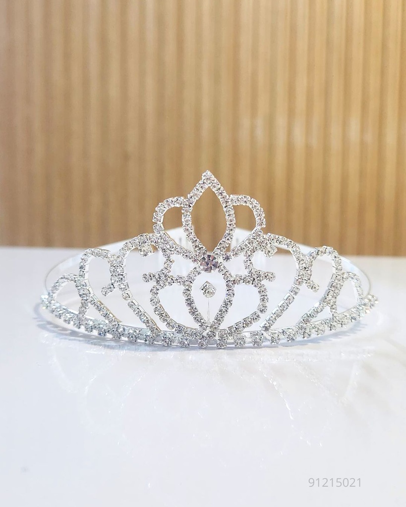 TIARAS CORONAS PLATEADA (HHL-6703S)