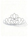 TIARAS CORONAS PLATEADA (HHL-6703S)