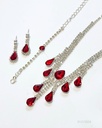 COLLARES FINO COLORES STRAS (NKL-6443S)