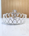 TIARAS CORONAS PLATEADA (HHL-6694S)