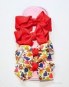 GANCHOS LAZOS FRUTAS SET DE 4
