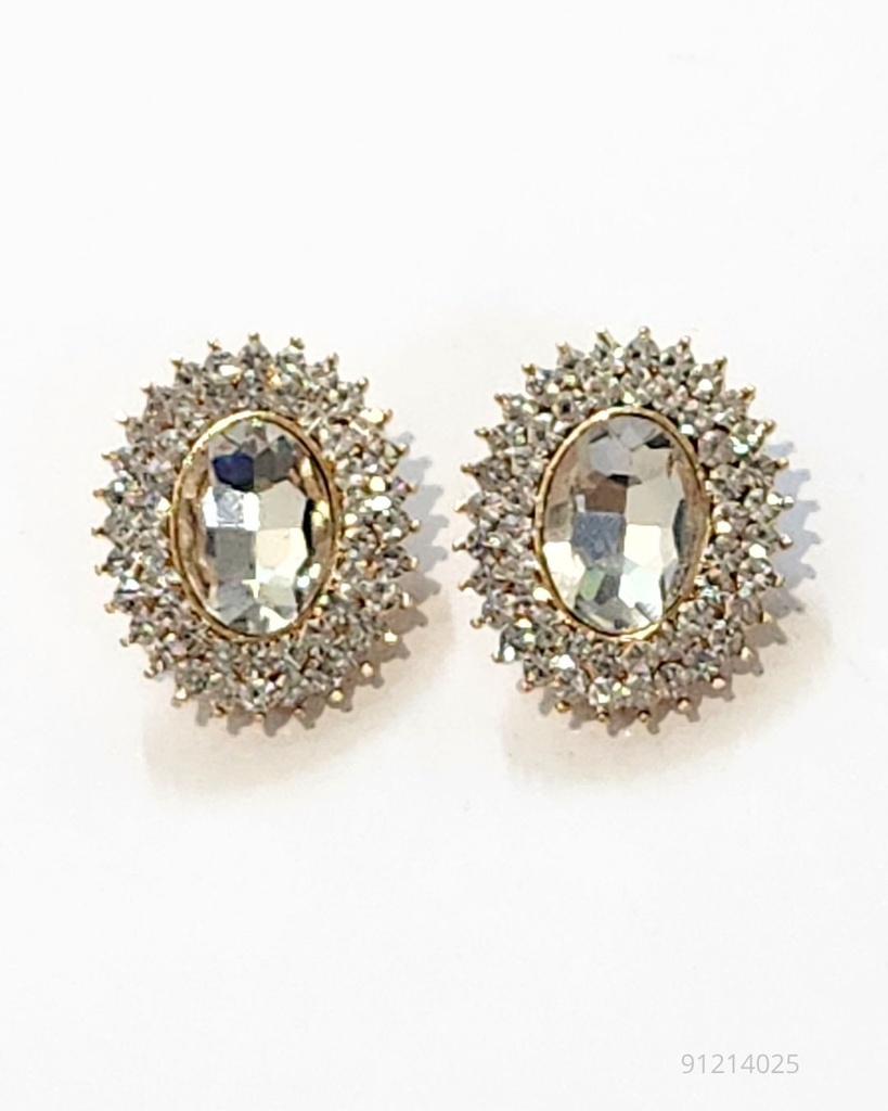 ZARCILLOS CLIP PIEDRA