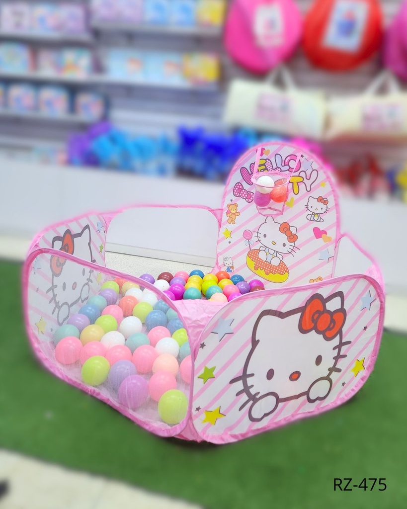 CARPAS PISCINA PELOTAS HELLO KITTY (120X38CM)