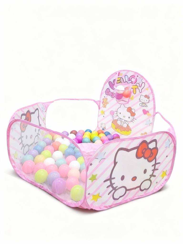 CARPAS PISCINA PELOTAS HELLO KITTY (120X38CM)