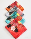 PAÑOLETAS DE SEDA ROSAS