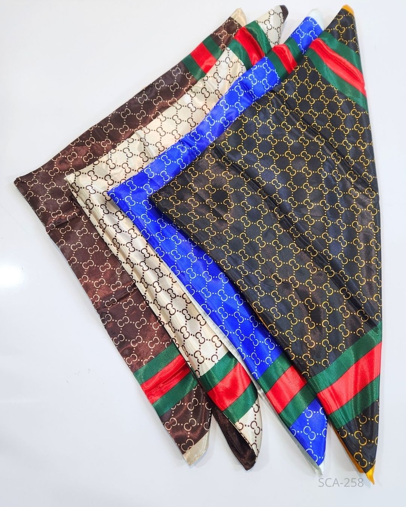 PAÑOLETAS DE SEDA GUCCI (90X90 CM)